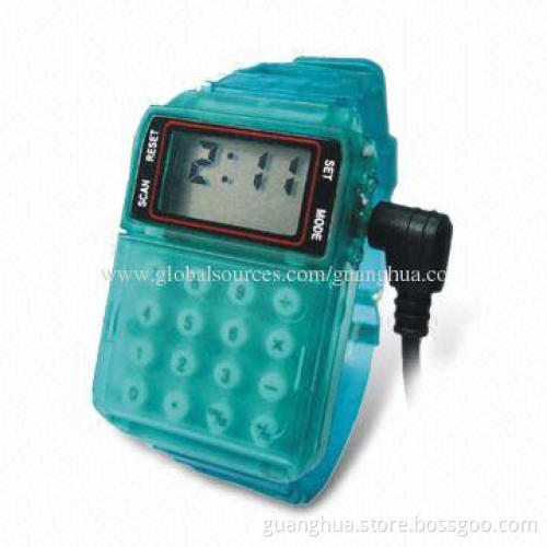 Kids' Watch with Calculator and FM Radio Function, Good for Gifts